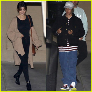 Selena Gomez & Justin Bieber Head Out in Separate Cars After Church
