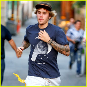 Justin Bieber Runs Off After His Spa Visit