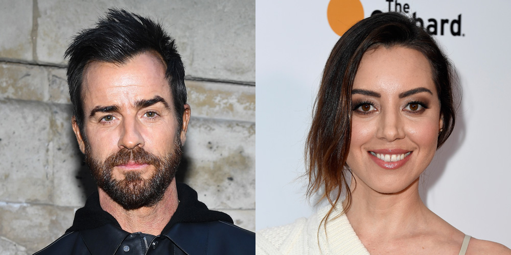 Justin Theroux Seen Out with Aubrey Plaza After Jennifer Aniston Split