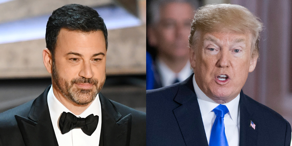 Jimmy Kimmel Claps Back at Trump’s Oscars Ratings Dig 2018 Oscars