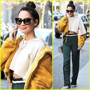 Olivia Munn Flashes Midriff While Out in Vancouver