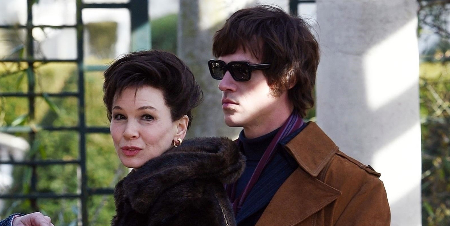 Renee Zellweger Transforms into Judy Garland on Set with Co-Star Finn Wittrock!