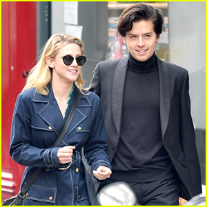 Cole Sprouse & Lili Reinhart Go Sightseeing with 'Riverdale' Cast in Paris