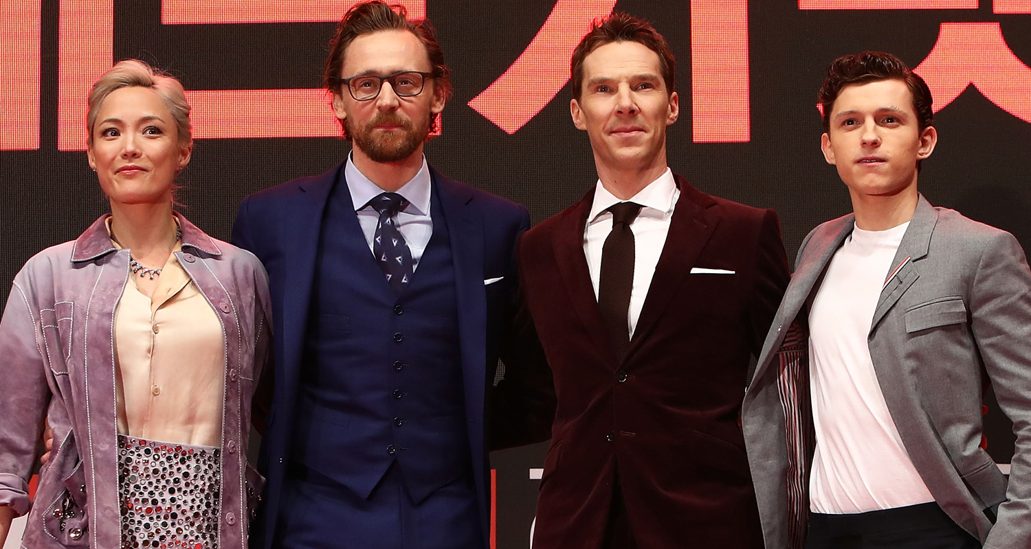 Tom Hiddleston, Benedict Cumberbatch & Tom Holland Premiere ‘Avengers