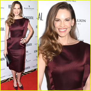 Hilary Swank Celebrates Her 'LA Confidential' Cover in Beverly Hills!