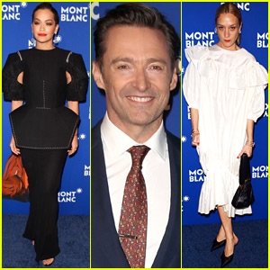 Hugh Jackman Joins Rita Ora & Chloe Sevigny at MontBlanc Event in NYC