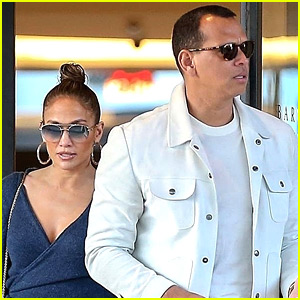Jennifer Lopez & Alex Rodriguez Take Their Daughters Shopping in Beverly Hills!