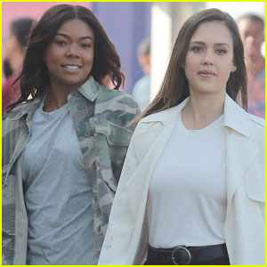 Jessica Alba & Gabrielle Union Film Intense Scenes For ‘Bad Boys’ TV