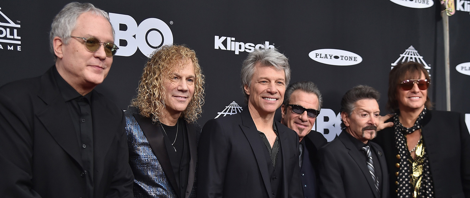 Bon Jovi Gets Inducted into Rock & Roll Hall of Fame! Bon Jovi, Jon