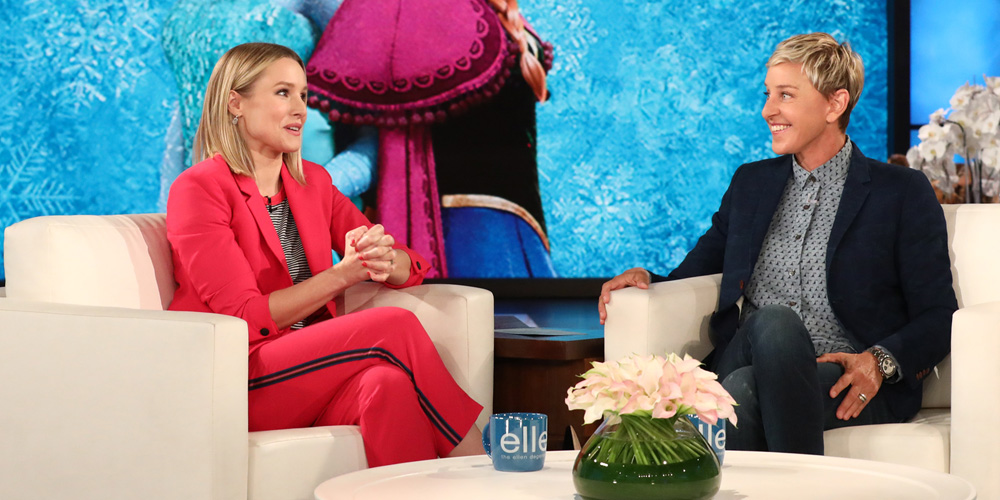 Kristen Bell Has Breaking News on the ‘Frozen’ Sequel! Ellen