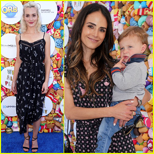 Leighton Meester Joins Jordana Brewster at We All Play Fundraiser!