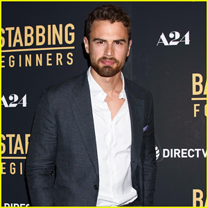 Theo James Suits Up for 'Backstabbing for Beginners' New York Premiere - Watch Trailer!