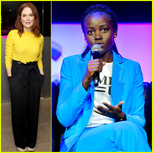 Lupita Nyong'o, Julianne Moore, & More Powerful Women Support Time's Up Movement at Tribeca Film Fest