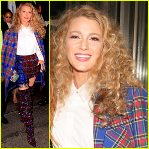 Blake Lively Shows Off Her Curly Hair for Met Gala 2018 After Party!