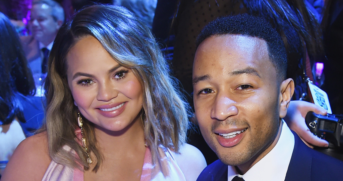 Chrissy Teigen Shares First Picture of Luna & Miles Together
