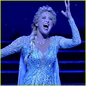 Watch Caissie Levy Perform 'Let It Go' Live in 'Frozen' on Broadway! (Video)