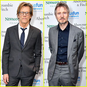 Kevin Bacon & Liam Neeson Help Out a Good Cause at SeriousFun Children's Network Gala!