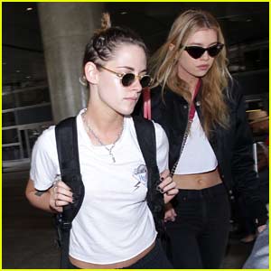 Kristen Stewart & Stella Maxwell Are Back in Los Angeles After Cannes