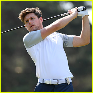 Niall Horan Hits The Green For PGA Pro-Am Golf Tournament