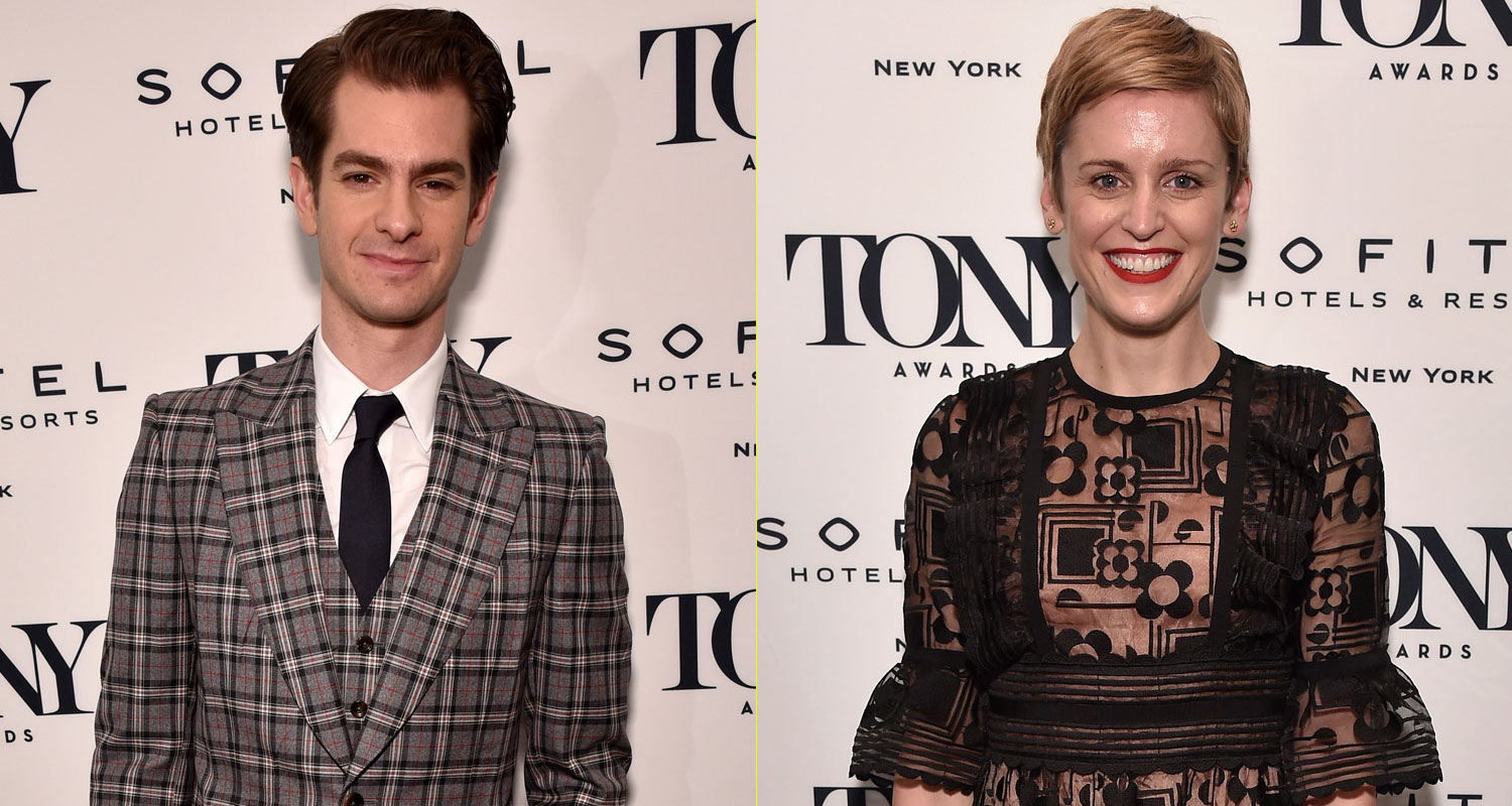Andrew Garfield & Denise Gough Celebrate at Tony Honors Cocktail Party