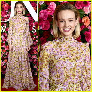 Carey Mulligan Dons Floral Gown for Tony Awards 2018