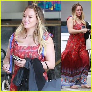 Hilary Duff Steps Out Just Before Announcing Her Second Pregnancy!