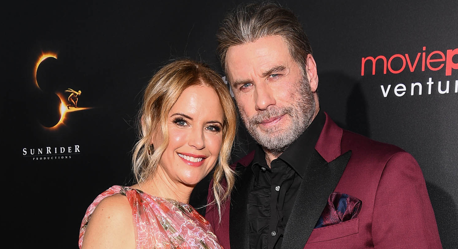 John Travolta & Kelly Preston Premiere ‘Gotti’ in NYC!