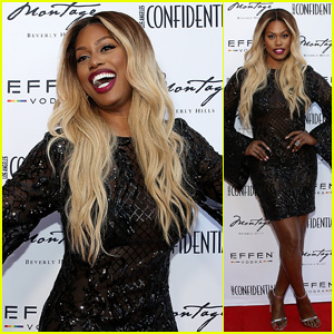 Laverne Cox Shines at Portaits of Pride Event in Beverly Hills!