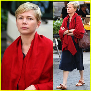 Michelle Williams Films 'After the Wedding' in NYC