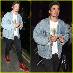 Orlando Bloom Steps Out After Another 'Killer Joe' Performance