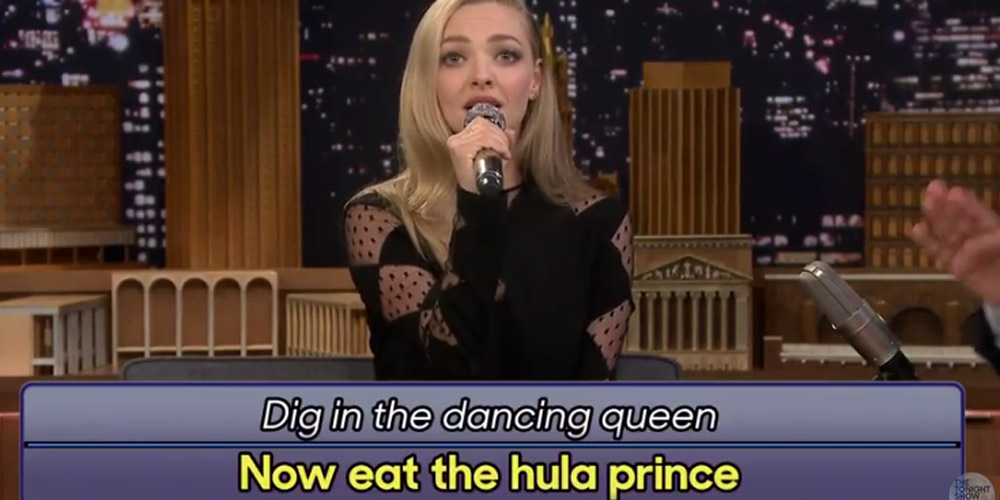 Amanda Seyfried Sings Google Translate Songs ‘Mamma Mia!’ Edition