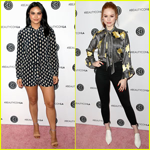 Riverdale's Camila Mendes & Madelaine Petsch Look Radiant at Beautycon 2018!