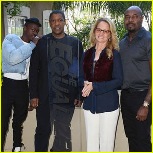 Denzel Washington Promotes 'The Equalizer 2' in LA!