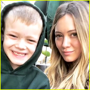 Hilary Duff Shares Her Son's Thoughts on 'Lizzie McGuire'