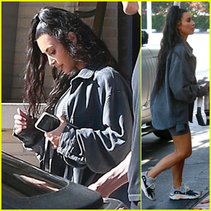 Kim Kardashian Goes Shopping at Barneys in Beverly Hills!