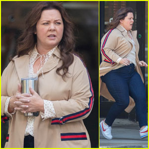 Melissa McCarthy Is on the Run While Filming 'Superintelligence'!