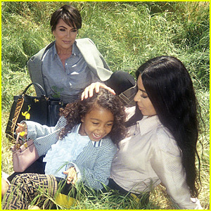 North West Makes Modeling Debut for Fendi with Mom Kim Kardashian & Grandma Kris Jenner!
