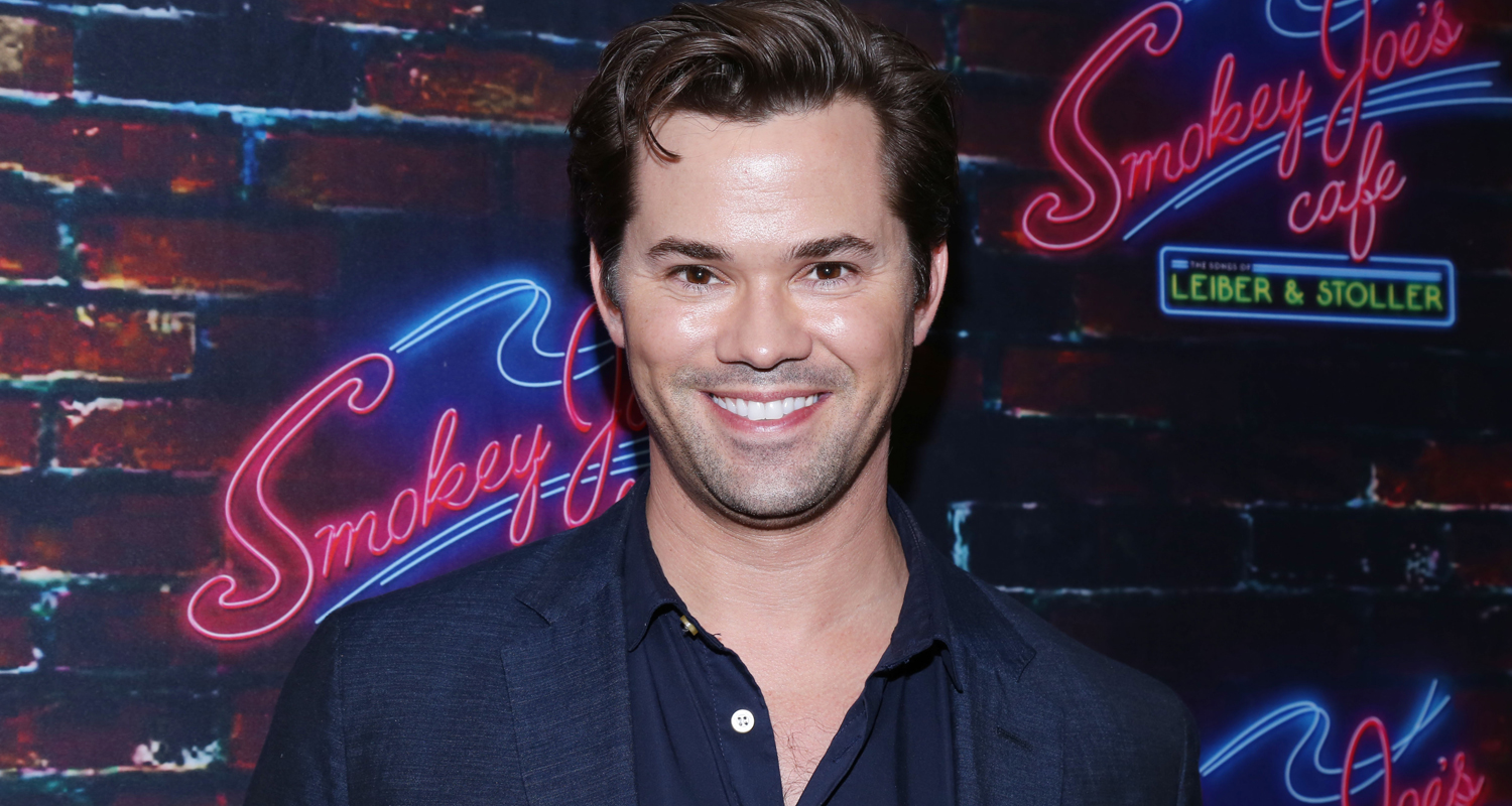 Andrew Rannells Shows Support for 'Smokey Joe's Cafe' Off-Broadway ...