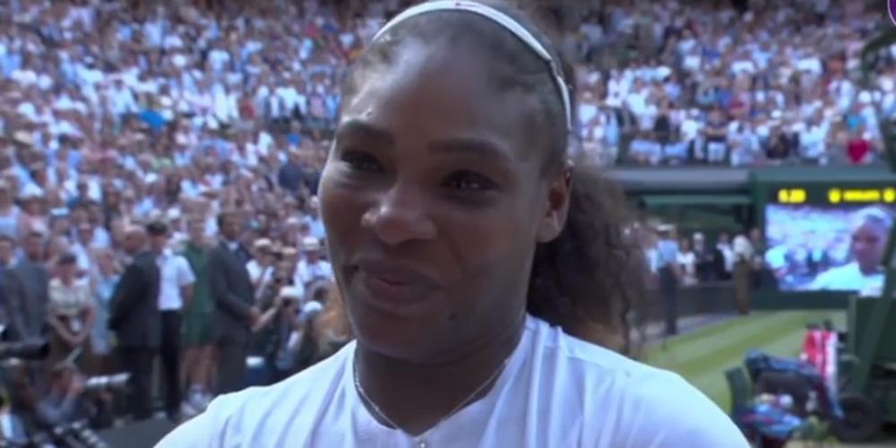 Serena Williams Gets Emotional During PostMatch Interview After
