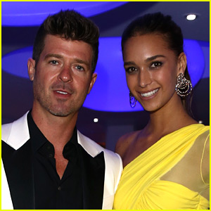Pregnant April Love Geary Fires Back at Haters Who Say She Needs to Marry Robin Thicke