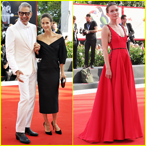 Jeff Goldblum Gets Support from Wife Emilie at 'The Mountain' Venice Film Festival Premiere!
