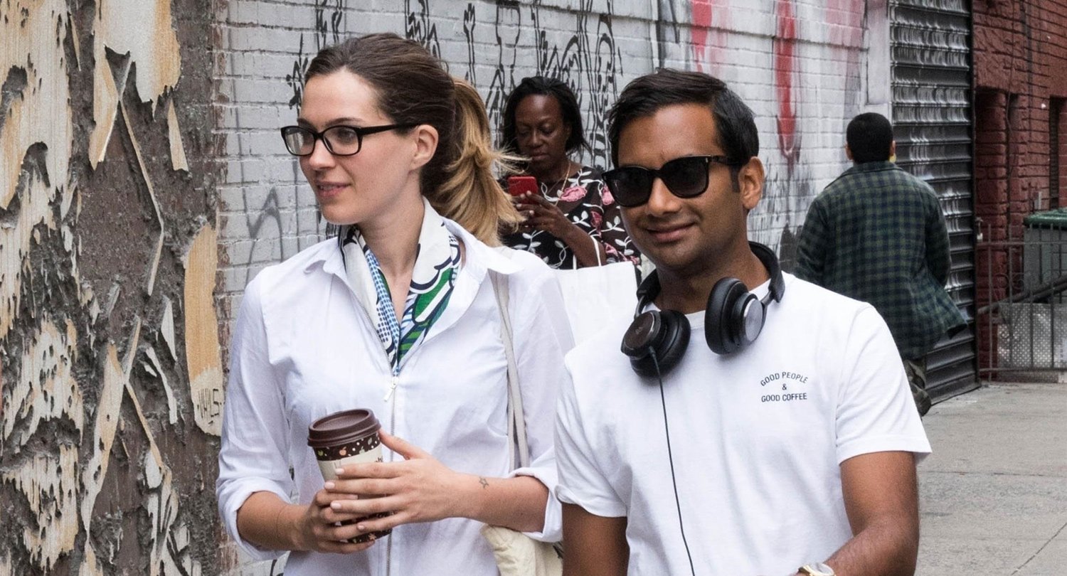 Aziz Ansari Steps Out with Girlfriend Serena Campbell in NYC | Aziz