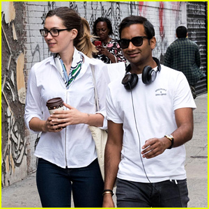 Aziz Ansari Steps Out with Girlfriend Serena Campbell in NYC