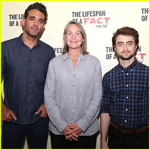 Bobby Cannavale, Cherry Jones, & Daniel Radcliffe Promote Broadway's 'Lifespan of a Fact' in NYC