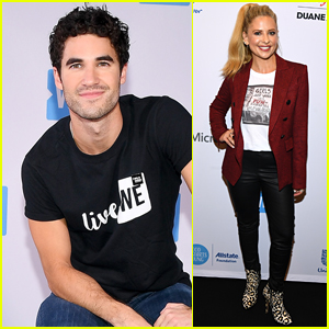 Darren Criss Hangs Out with Sarah Michelle Gellar at WE Day UN 2018 in NYC!