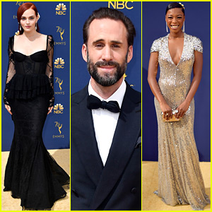 Joseph Fiennes & Madeline Brewer Joins 'Handmaid's Tale' Stars at Emmys 2018!