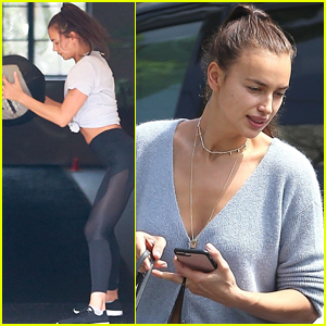 Irina Shayk Gets In a Morning Workout in Los Angeles