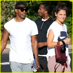 Katie Holmes & Jamie Foxx Work Out Together in Atlanta! | Jamie Foxx