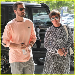 Kris Jenner & Scott Disick Team Up for Nordstrom Shopping Trip