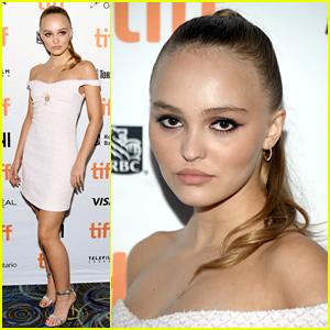 Lily-Rose Depp Premieres New Movie 'A Faithful Man' at TIFF